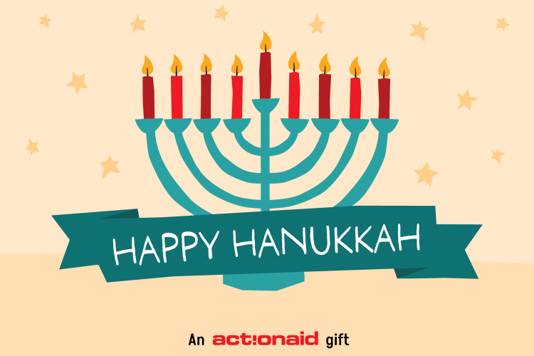 Happy Hanukkah card