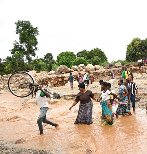 Tropical Cyclone Freddy in Phalombe southern Malawi.