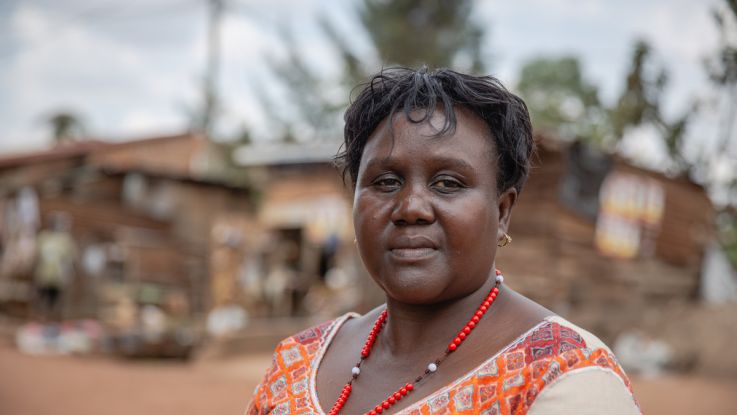 Florence is the Executive Director of the ActionAid-supported Tusitukirewamu Women’s Network in Kampala, and she believes that violence against women and girls must end with her. 